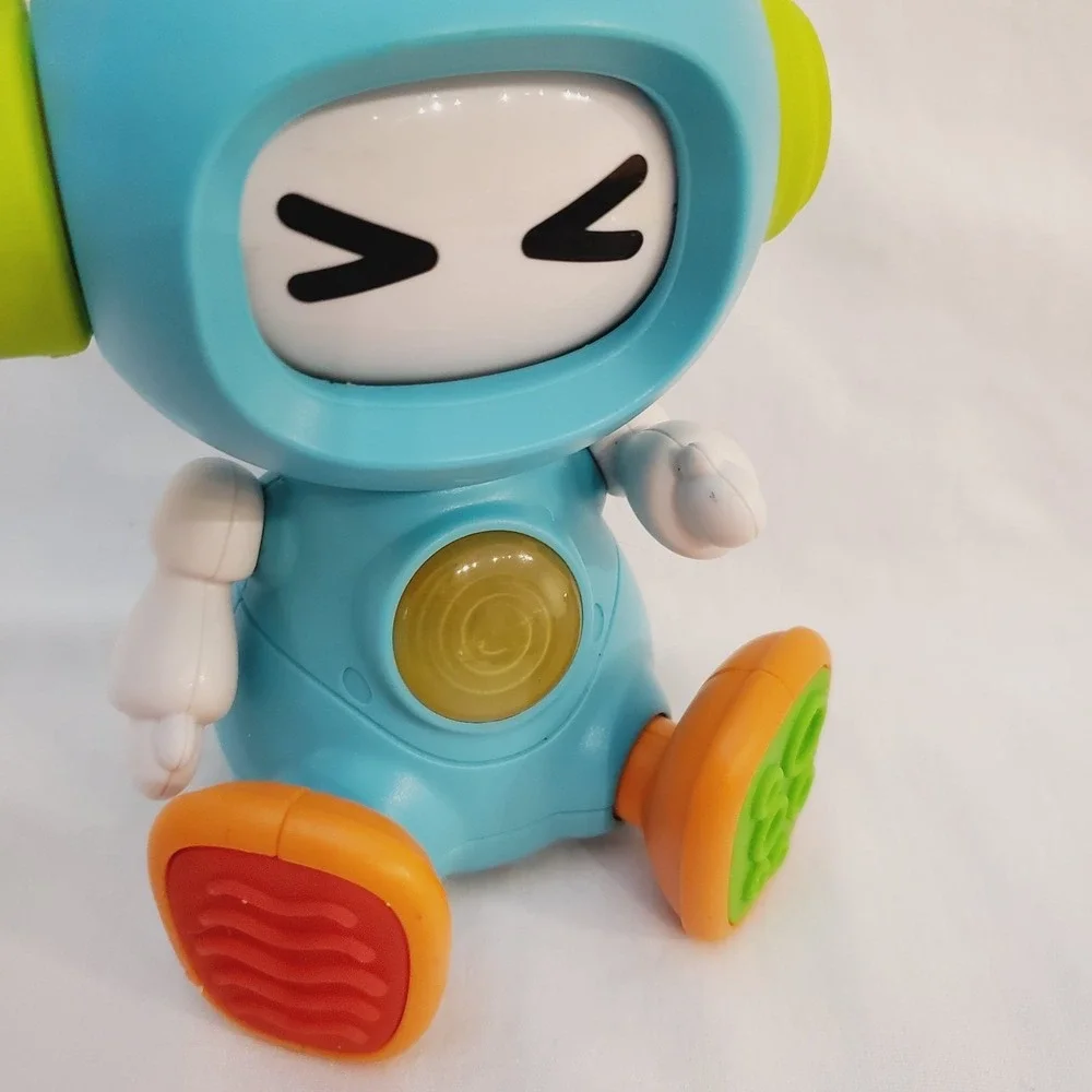 Infantino Senso‎ Discovery Robot Sounds Music Buttons Face Changing Works